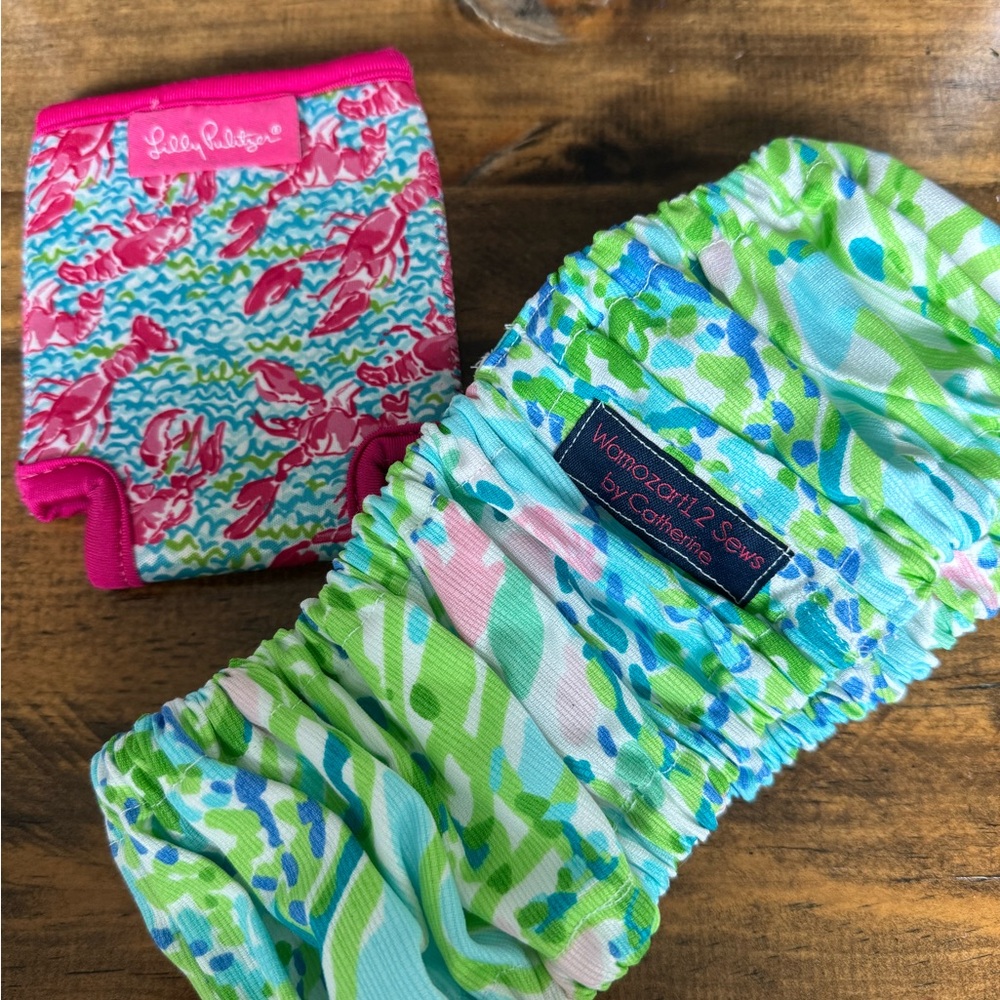 Lilly Pulitzer Koozie and Steering Wheel Cover